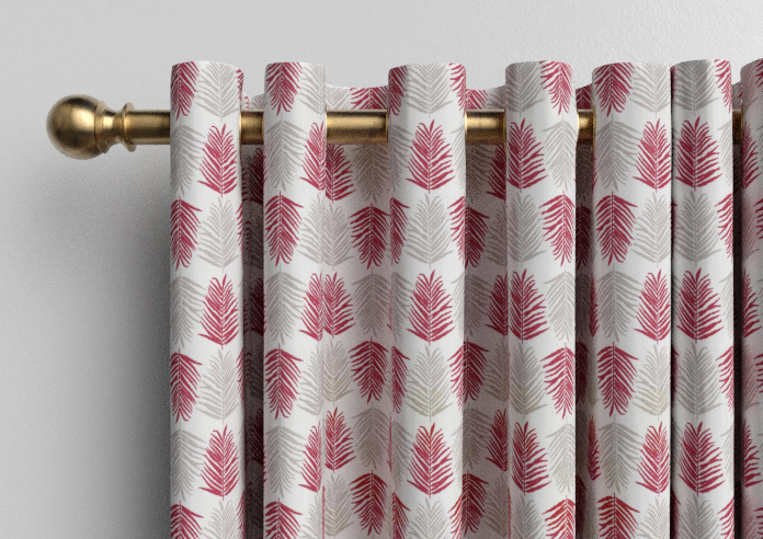 Alfresco, Pomegranate - Made to Measure Curtains - Image 12